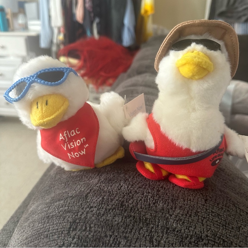 BUNDLE Aflac Promotional Plushies VINTAGE NWT